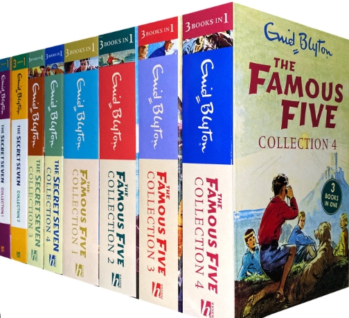 famous five books in order