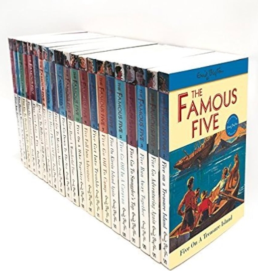 famous five 21 book set