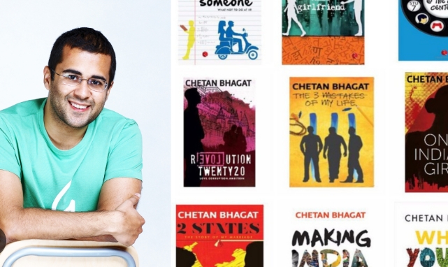 chetan bhagat famous books list